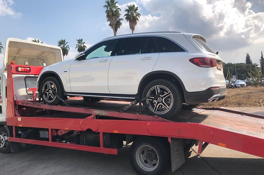 חלק מהרכבים שנתפסו, קרדיט: דוברות רשות המסים
